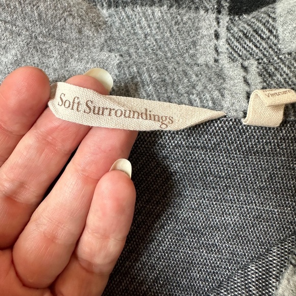 Soft Surroundings Mad About Plaid Tunic - Picture 5 of 7